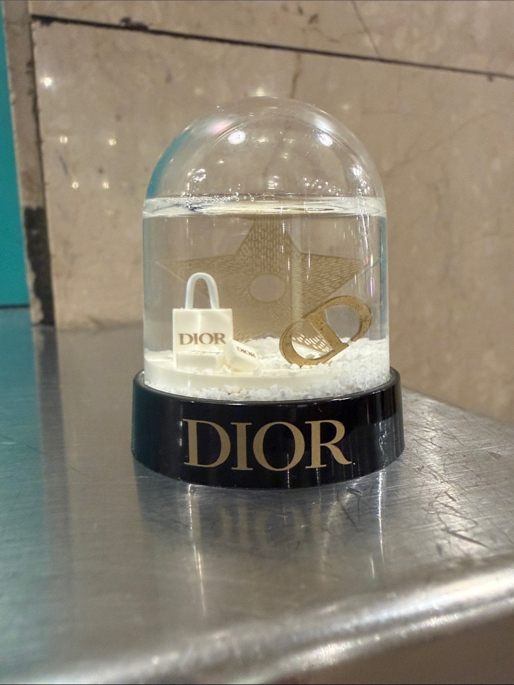 Dior VIP Gift Mini Snowglobe Holiday 2020